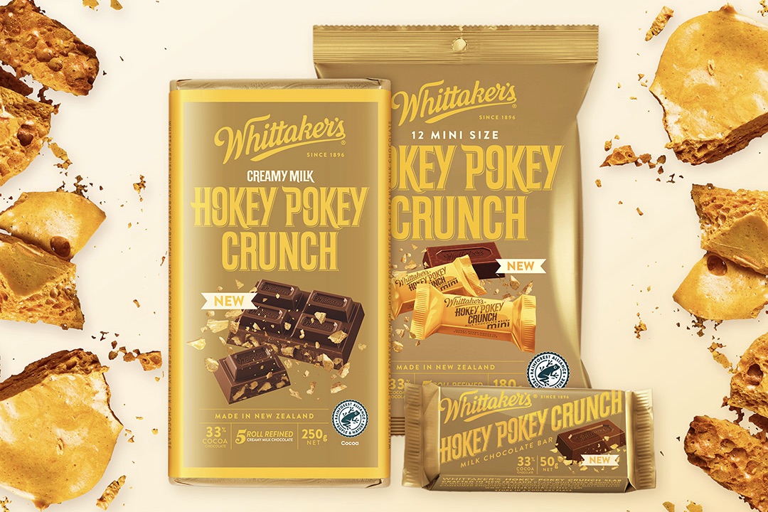 Whittaker S Releases New And Improved Hokey Pokey Crunch Food Beverage Industry News